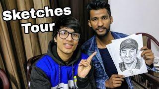 Sketches Tour  Artist Shubham Dogra