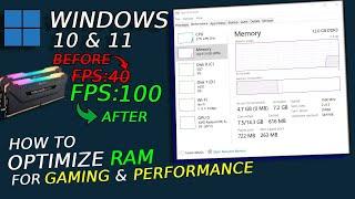 Optimize & Boost RAM for Gaming & Performance on ANY PC in 2024