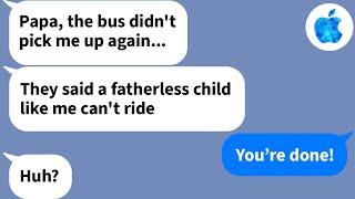 【Apple】Everyday the kindergarten bus activity passes my house without picking up my daughter