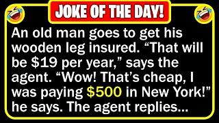  BEST JOKE OF THE DAY! - An elderly couple recently moved south to Florida from... | Funny Jokes