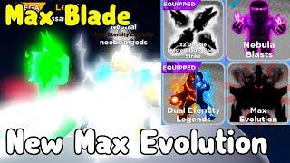 Unlocked New Max Evolution, Blades & Power! - Ninja Legends 2 Roblox