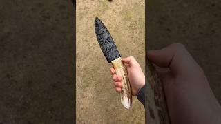 Making an Obsidian Knife! #knifemaking