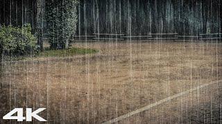 Sleep Instantly with Heavy Rain at Rainy Day - Relaxing Sounds of Rain ASMR