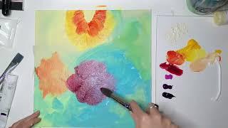 Intuitive Bloom Painting (timelapse inspiration)