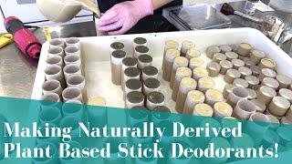 Making Plant Based Deodorants in Eco Friendly Tubes