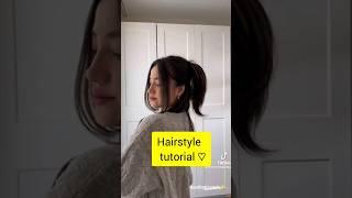 hairstyle tutorial  #hairstyletutorial #shorts #trending #fyp #hairstylesideas #hairstyle