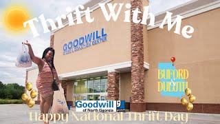 National Thrift Day Thrift With Me Goodwills Over North Georgia