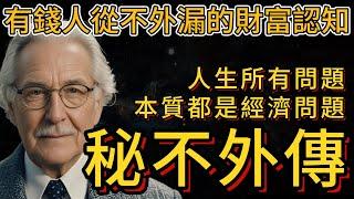 人生所有問題，本質都是經濟問題；有錢人秘不外傳的財富認知