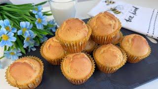 Домашние Кексы на Кефире. Просто, быстро и вкусно. Рецепт, который всегда выручает. + Eng Sub