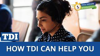 How TDI can help you