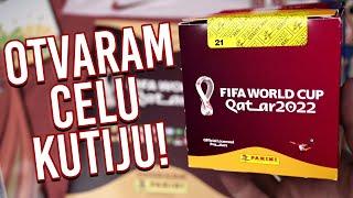 OTVARAM CELU KUTIJU SLIČICA (50 KESICA)  PANINI FIFA WORLD CUP QATAR 2022 