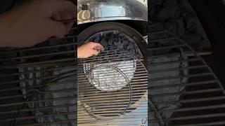 Weber Kettle Smoker Setup
