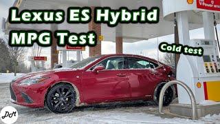 2022 Lexus ES300h – MPG Test | Real-world Highway Range