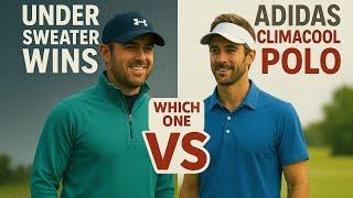 Under Armour Storm Sweater vs Adidas Climacool Golf Polo Review and Comparison