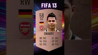 Serge GNABRY FIFA Evolution  Fifa 13 - Fifa 23