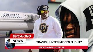 Travis Hunter Misses Flight? Deion Sanders Steps In!