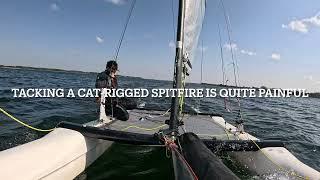 I LOVE SAILING - Spitfire Solo Sail in Decent Wind