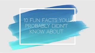 10 fun facts you probably didn't know about