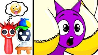 Sprunki Incredibox Raddy and Mr. Fun Computer To SUS TikToks / Themselves / Memes 9