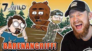 BÄRENANGRIFF im 7 vs. Wild Bootcamp! - Fritz Meinecke reagiert auf Freshdachs Duo
