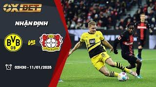 Nhận định bóng đá | Kèo Borussia Dortmund vs Bayer Leverkusen – 11/01/2025 – VĐQG Đức