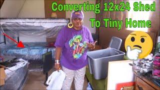 Small dreams57 Converting 12x24 Shed Into Tiny Home