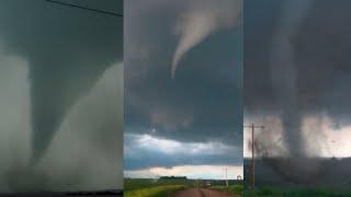 Tornado destroys farmsteads near Clarkson, Nebraska