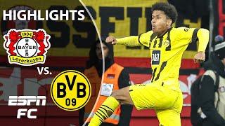  Bayer Leverkusen vs. Borussia Dortmund | Bundesliga Highlights | ESPN FC