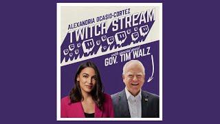 AOC and Gov. Walz Play Madden on Twitch | FULL STREAM