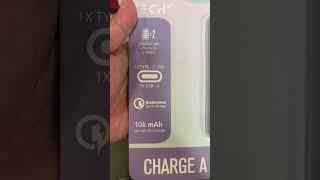 "PINK/GRAY POWER BANK 10K MAH" for SALE in Sams Club (Exp. UNKNOWN) #samsclub