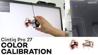 Cintiq Pro 27: Color Calibration