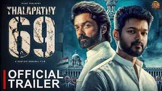 Thalapathy 69 - trailer | Thalapathy Vijay | Bobby Deol | Pooja hegde | H vinoth