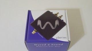 First Look: Wyred4Sound µDAC-HD headphones amp/DAC unboxing