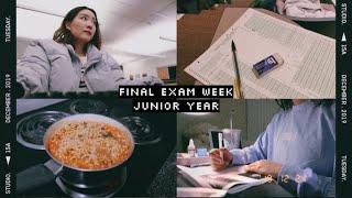 finals week study vlog // pre-med neuroscience → fall 2019