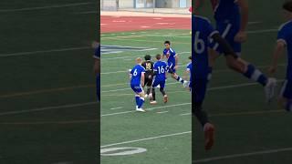 Player vs entire defense #football #highlights #futbol #soccer #soccerplayer #rosalesfilms