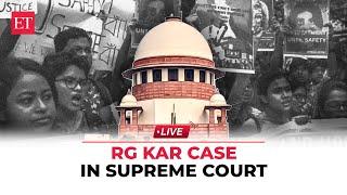 R.G. Kar Medical College rape and murder case | Supreme Court hearing | Live