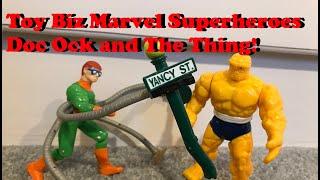 TOY BIZ Thing & Doctor Octopus MARVEL SUPERHEROES (1990/1992):  Mike's vintage toys #162