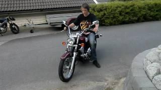 Yamaha Dragstar 125 - NEW BIKE - test drive.