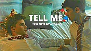 PATRICK & IVÁN   "Tell me we're more than friends" (Elite Season 5)