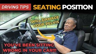 Driving Tips 101: How To Sit Properly In A Car | YS Khong Driving