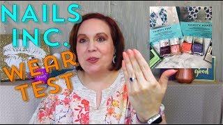 Nails Inc Wear Test! 2 Top Coats, 2 Base Coats, 1 Nail Polish. Better Than Gel?