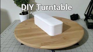 DIY Motorized Turntable | Transform Any Lazysusan on a Budget