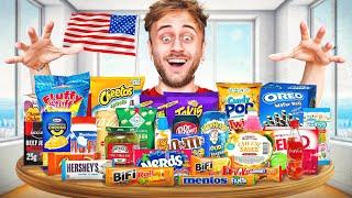 Je teste 30 SNACKS AMÉRICAINS  (ça tourne mal mdr)