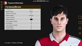 PES 2021 How to create Shaquille Van Persie  re-upload Feyenord