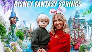 We're at Disney's FANTASY SPRINGS (Incredible New $2 Billion Theme Park in Tokyo Japan)