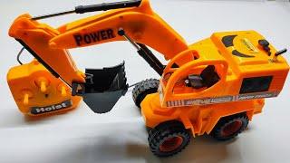 Rc Excavator Unboxing Remote Control Shovel Loader JCB Truck Unboxing JCB - Unic Toy Tv