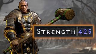 Diablo 2 But I'm Putting ALL My Stats Into Strength