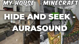 Hide and Seek - AuraSound [20 YouTubers VS Titan (In My Real Life House)]