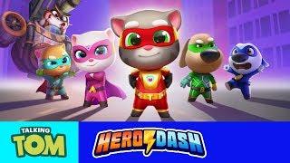  Raccoon Invasion in Talking Tom Hero Dash! (ALL Trailers)