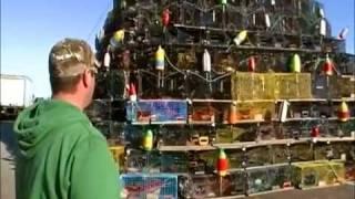 Lobster Trap Christmas Tree - Worlds LARGEST